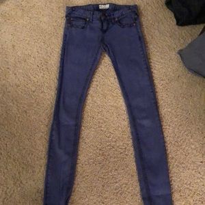 Free people skinny jeans stretchy